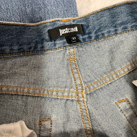 CLEARANCE ✨❤️just today 🔥Just Cavalli
mid-rise straight-leg jeans - Picture 9 of 16